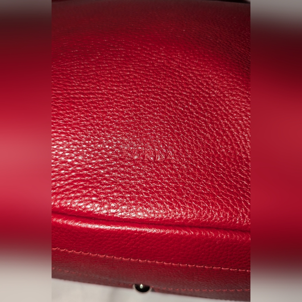 Furla Red Leather Shoulder Bag - Picture 8 of 12